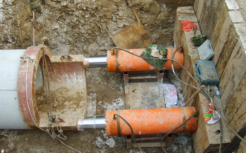 桥西顶管工程的施工方式