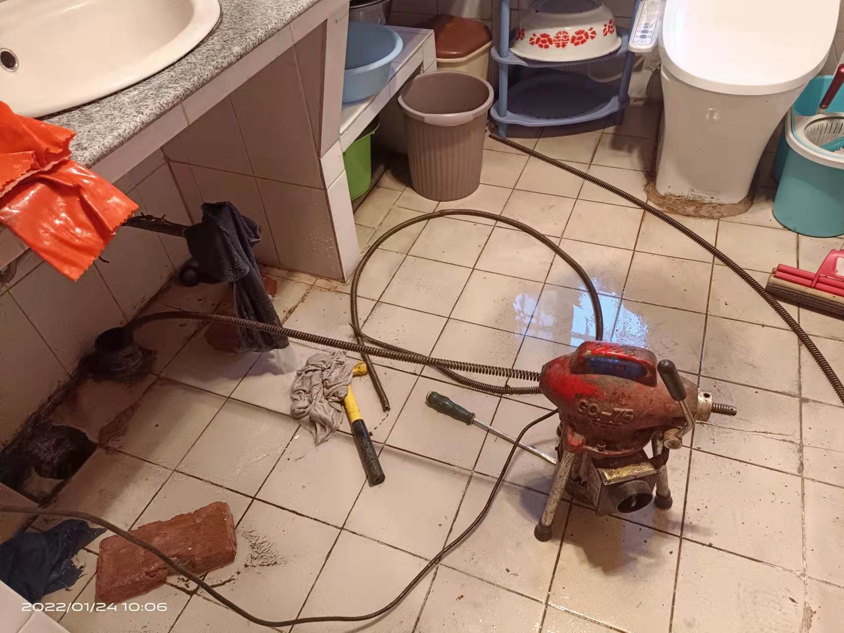 桥西疏通厨房下水道，地漏疏通