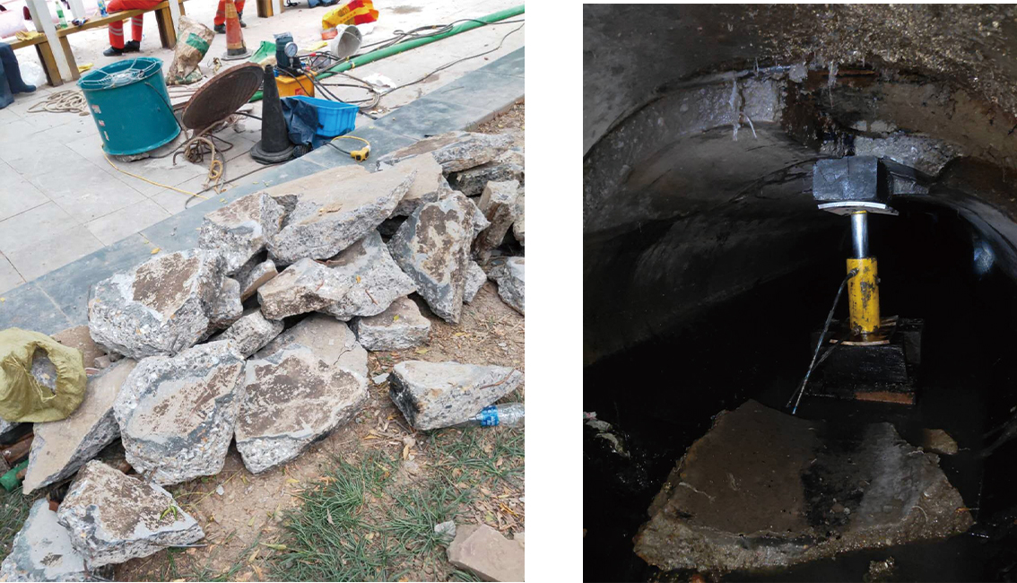 桥西管道预处理